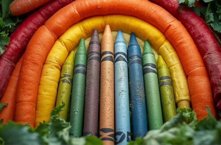 Lo que un crayón hecho de verduras le enseña a cualquier empresa sobre innovación circular